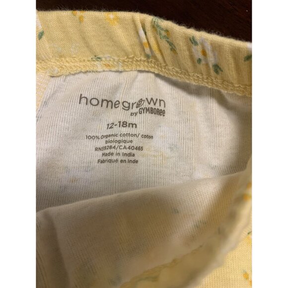 Carters 18M Lemon Bodysuit, 12M Bodysuit, Gymboree 12-18M Organic Cotton Pants - Picture 9 of 10